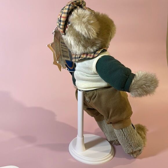 Crosby Brass Button Bears Sports Bear Golfer Player 12" with Standard Plush NWT - Picture 3 of 11